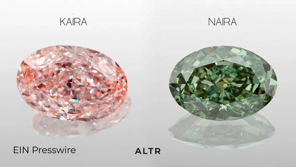 ALTR Unveils World-Record Lab-Grown Diamonds Kaira & Naira Crafted with Precision Color Faceting at JCK 2026