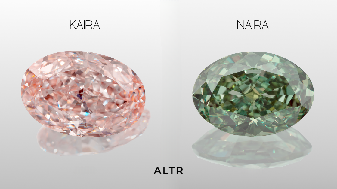 ALTR Unveils World-Record Lab-Grown Diamonds Kaira & Naira Crafted with Precision Color Faceting at JCK 2026