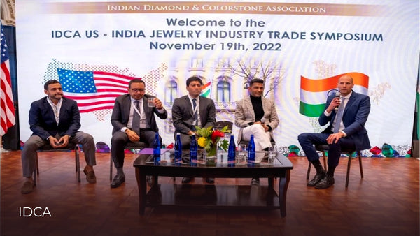 IDCA US India Jewelry Trade Symposium Diamond Panel Nov 2022