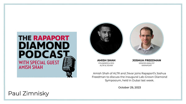 Rapaport Diamond Podcast: Dispatches from the Lab-Grown Symposium