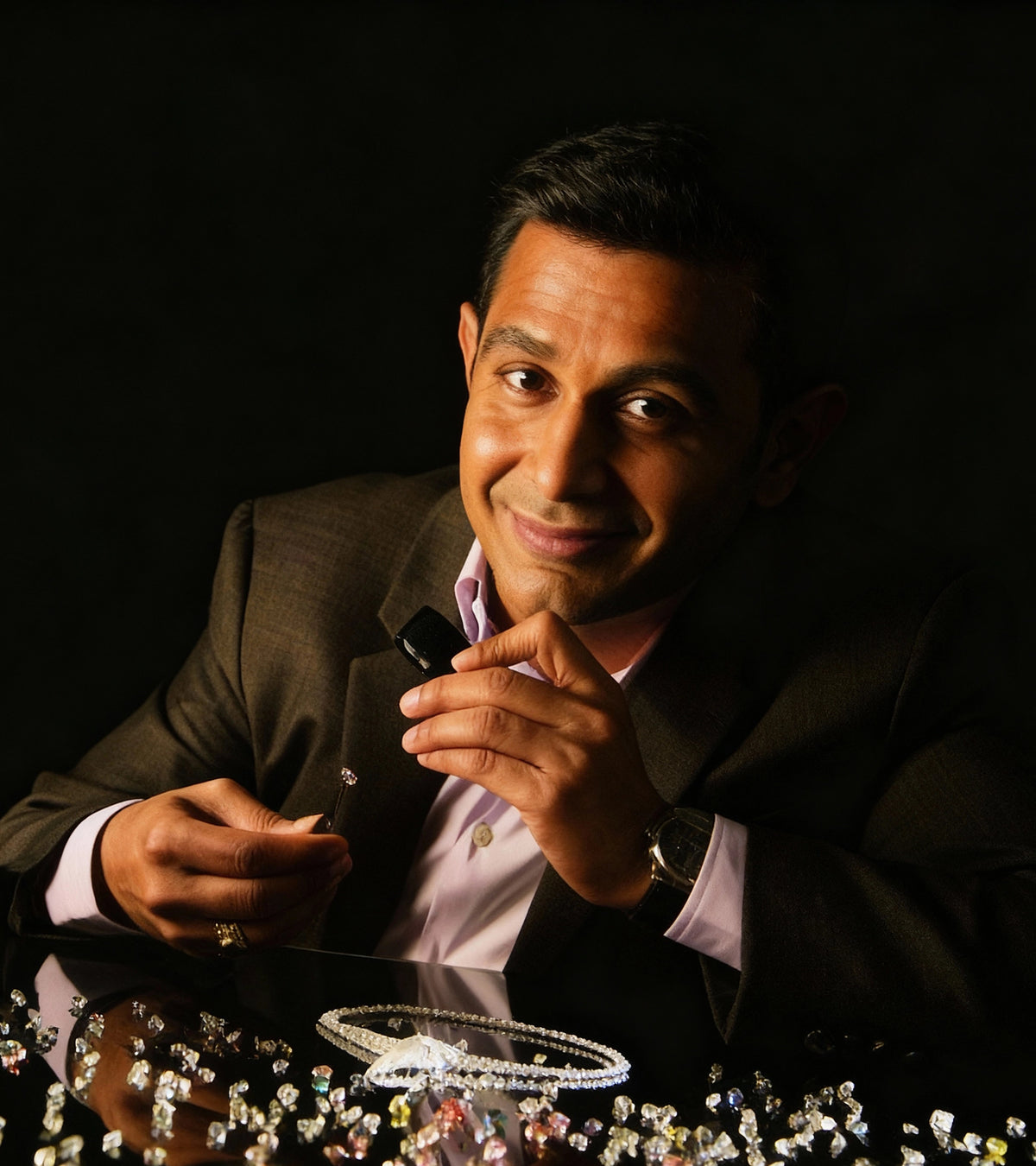 A press feature from Crain’s Chicago Business highlighting ALTR Created Diamonds. The article focuses on the brand’s transparency, its vertical integration as a grower and manufacturer, and its mission to empower consumers through diamond education.